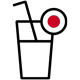 Icon of a drink with a straw