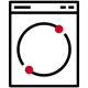 Icon of a washing machine